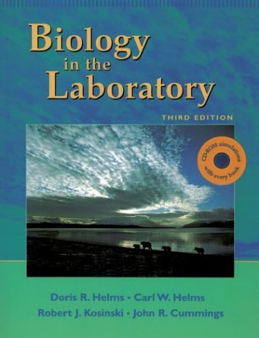 Biology in the Laboratory With BioBytes 3. 1 CD-ROM 3rd 1998 9780716731467 Front Cover