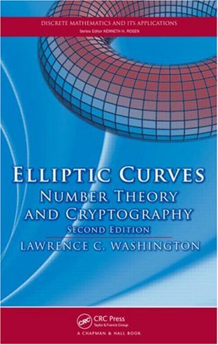 Elliptic Curves Number Theory and Cryptography, Second Edition 2nd 2008 (Revised) 9781420071467 Front Cover