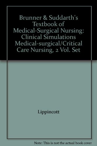 Textbook of Medical-Surgical Nursing + Clinical Simulations for Nursing Education Medical-Surgical/Critical Care:  2009 9781608312467 Front Cover