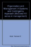 Organization and Management A Systems and Contingency Approach 3rd (Revised) 9780070333468 Front Cover