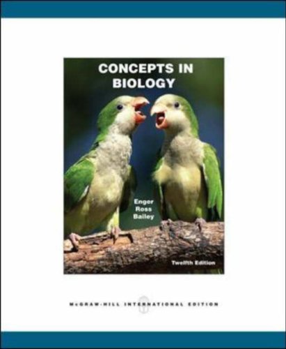 Concepts in Biology N/A 9780071109468 Front Cover