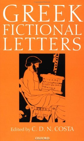 Greek Fictional Letters   2001 9780199245468 Front Cover