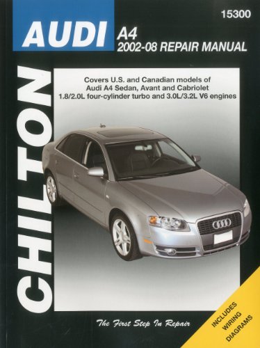 Audi A4 2002 Thru 2008  2012 9781563928468 Front Cover