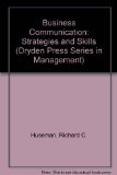 Business Communication : Strategies and Skills N/A 9780030509469 Front Cover