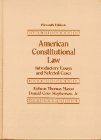 American Constitutional Law Introductory Essays and Selected Cases 11th 1996 9780133415469 Front Cover
