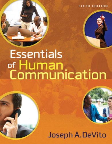 Essentials of Human Communication  6th 2008 9780205491469 Front Cover