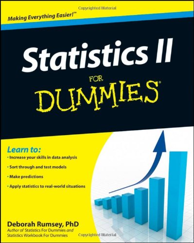Statistics II for Dummies   2009 9780470466469 Front Cover