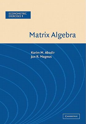 Matrix Algebra   2005 9780521537469 Front Cover
