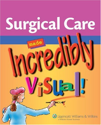Surgical Care Made Incredibly Visual!   2007 9781582559469 Front Cover