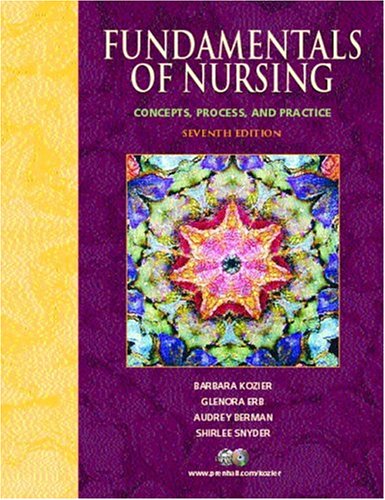 Fundamentals of Nursing Concepts, Process, and Practice and Fundamentals Card Pkg 7th 2004 9780131510470 Front Cover