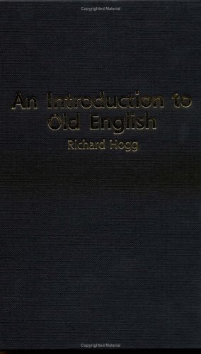 Introduction to Old English   2002 9780195219470 Front Cover