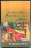 Matrimonial Property Law in India   1999 9780195644470 Front Cover