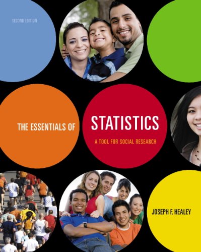 Essentials of Statistics A Tool for Social Research 2nd 2010 9780495601470 Front Cover