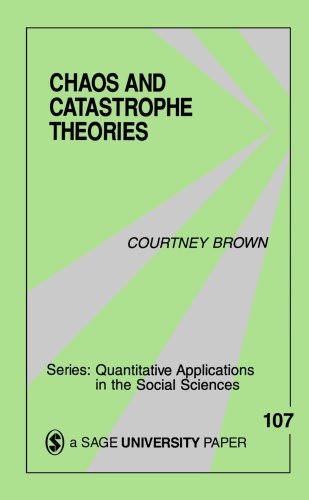Chaos and Catastrophe Theories   1995 9780803958470 Front Cover