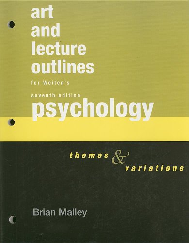 Psychology Themes and Variations 7th 2007 9780495170471 Front Cover