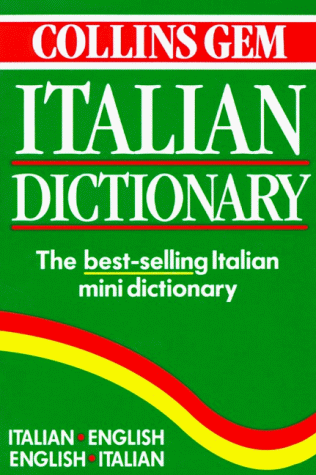 Collins Gem Italian Dictionary  3rd (Revised) 9780004700472 Front Cover