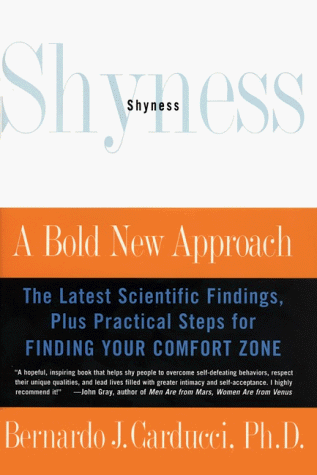 Shyness A Bold New Approach N/A 9780060182472 Front Cover