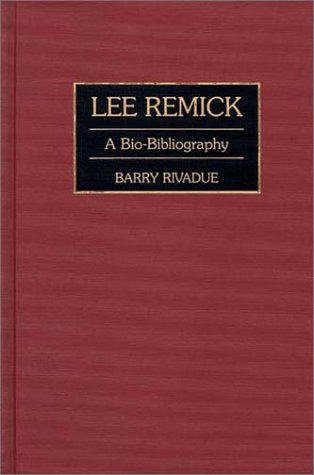 Lee Remick A Bio-Bibliography  1995 9780313284472 Front Cover