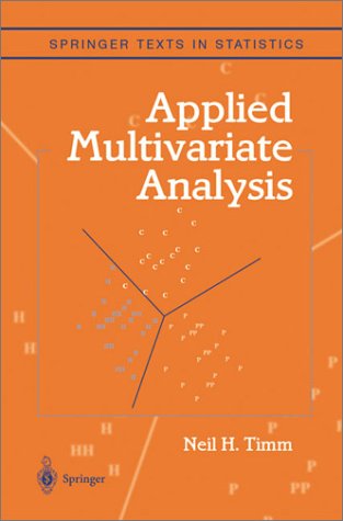 Applied Multivariate Analysis   2002 9780387953472 Front Cover