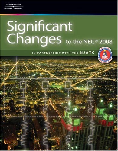 Significant Changes to the NEC 2008   2008 9781418067472 Front Cover