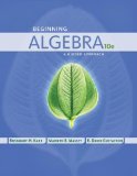 Beginning Algebra: A Guided Approach  2014 9781435462472 Front Cover