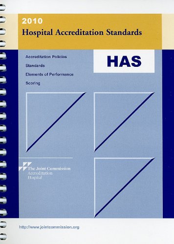 Hospital Accreditation Standards   2009 9781599403472 Front Cover