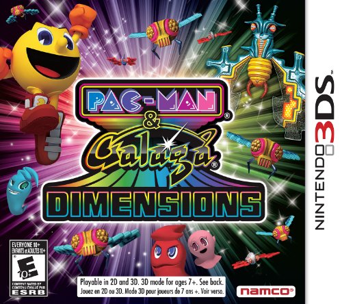 Pac-Man and Galaga Dimensions - Nintendo 3DS Nintendo 3DS artwork