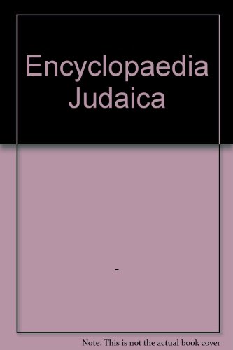 Encyclopaedia Judaica  2nd 2007 9780028659473 Front Cover