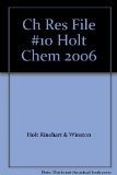 Chemistry : Chapter Resource File 6th 9780030414473 Front Cover