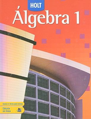 Algebra 1  N/A 9780030779473 Front Cover