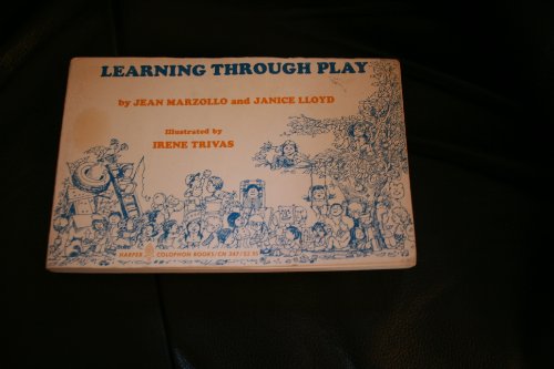 Learning Through Play  Reprint  9780060903473 Front Cover