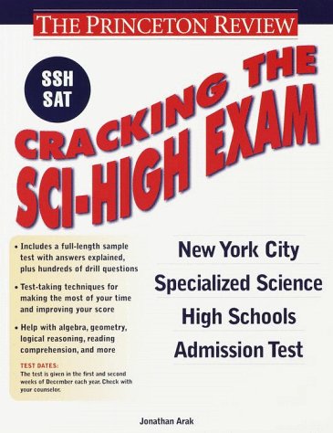 Cracking the New York City Specialized Science High Schools Admission Test N/A 9780375753473 Front Cover