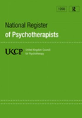 National Register of Psychotherapists 1998   1998 9780415158473 Front Cover