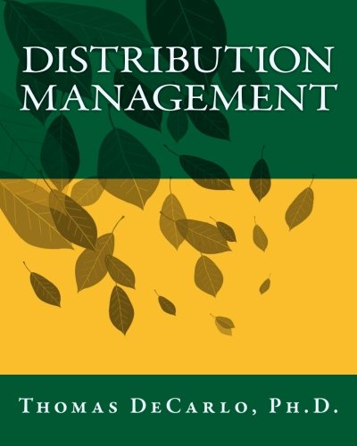 Distribution Management  N/A 9781541267473 Front Cover