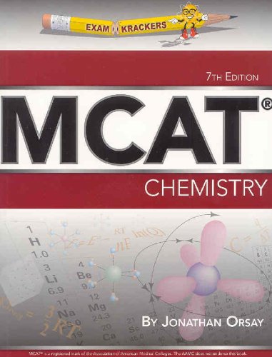 Examkrackers MCAT Chemistry  7th 2007 9781893858473 Front Cover