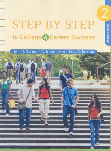 Step by Step to College and Career Success:  2nd 2007 9780312683474 Front Cover