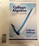 College Algebra Enhanced with Graphing Utilities, Books a la Carte Edition  6th 2013 9780321816474 Front Cover