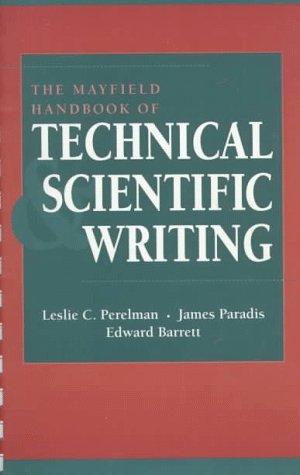 Mayfield Handbook of Technical and Scientific Writing   1997 9781559346474 Front Cover