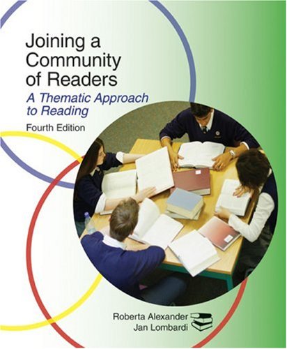 Joining a Community of Readers 4e  4th 2008 9780618922475 Front Cover