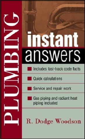 Plumbing Instant Answers  N/A 9780071409476 Front Cover