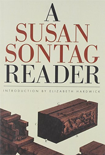 Susan Sontag Reader  N/A 9780374535476 Front Cover