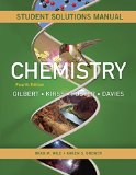 Student's Solutions Manual For Chemistry: the Science in Context, Fourth Edition N/A 9780393936476 Front Cover