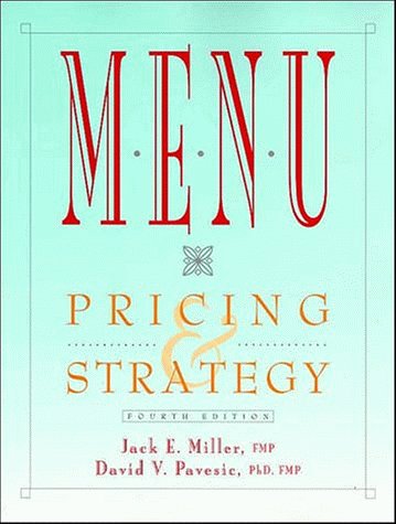 Menu Pricing and Strategy 4th 1996 (Revised) 9780471287476 Front Cover