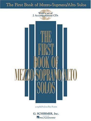 First Book of Mezzo-Soprano/Alto Solos Book/Online Audio  N/A 9780634020476 Front Cover