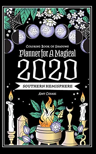 Coloring Book of Shadows: Southern Hemisphere Planner for a