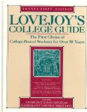 Lovejoy's College Guide 21st 9780135542477 Front Cover