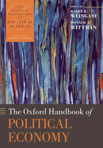 Oxford Handbook of Political Economy   2008 9780199548477 Front Cover