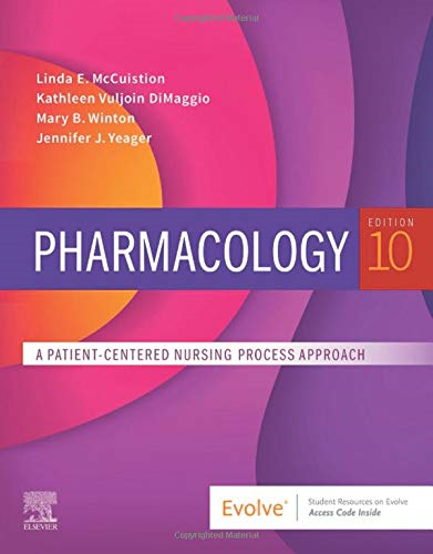 Cover art for Pharmacology: A Patient-Centered Nursing Process Approach, 10th Edition