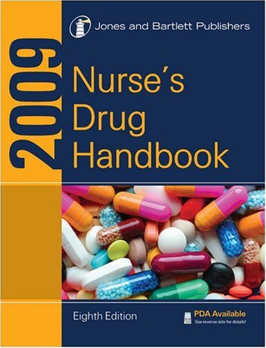 Nurse's Drug 2009  8th 2009 (Handbook (Instructor's)) 9780763765477 Front Cover