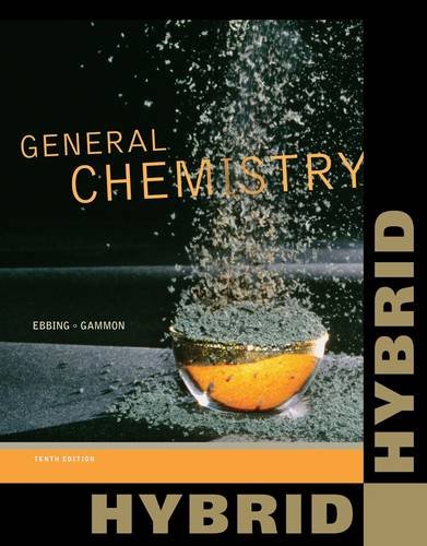 General Chemistry, Hybrid  10th 2013 9781111989477 Front Cover